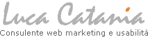 Consulente di web marketing e usabilit� - Luca Catania (Logo)