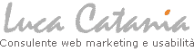 Consulente di web marketing e usabilit - Luca Catania (Logo)